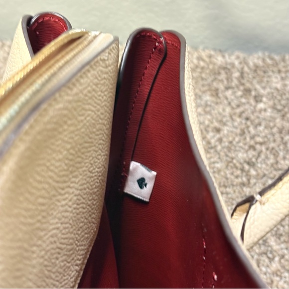 Kate Spade Ivory Tote with Detachable Strap - Picture 12 of 16